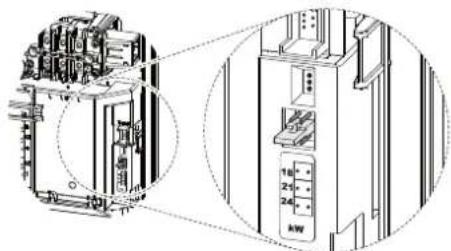 AEG DDLE LCD 18 - DDLE LCD 18/21/24: Změna zapojeni kódovaciho konektoru - 1