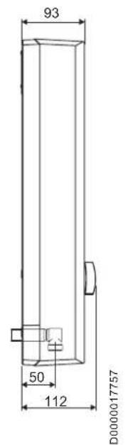 AEG DDLE LCD 18 - Technische Daten Maße und Anschlüsse - 2