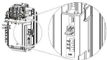 AEG DDLE LCD 18 - DDLE LCD 18/21/24: Codierstecker umstecken - 1