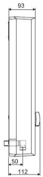 AEG DDLE LCD 18 - Technische gegevens Afmetingen en aansluitingen - 2