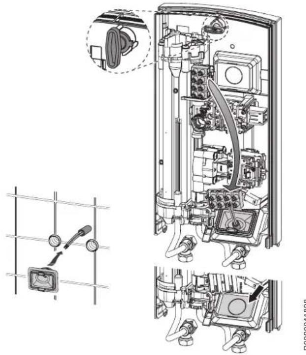 AEG DDLT PinControl 21 - Elektro-aansluiting onderbouw onder - 1