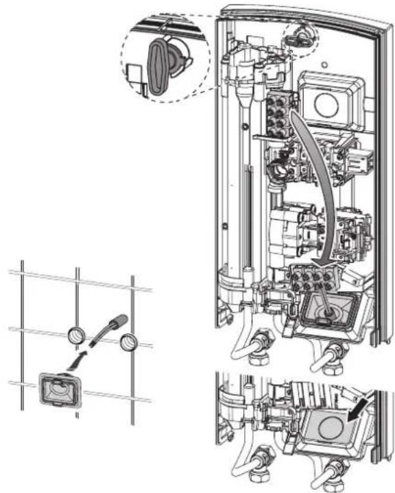 AEG DDLT PinControl 21 - Elektrická pripojka pod omitkou dole - 1