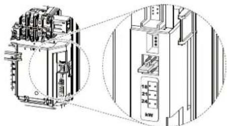 AEG DDLE Basis 13 - DDLE Basis 18/21/24: Re-plugging the coding card - 1
