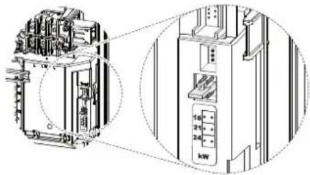 AEG DDLE Basis 13 - DDLE Basis 18/21/24: Déplacement du pont de codage - 1