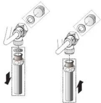 AEG DDLE Basis 24 - Wasserinstallation Aufputz - 2