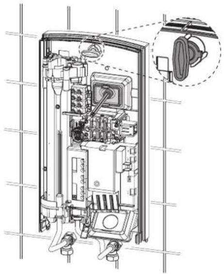 AEG DDLE Basis 24 - Preparing the back panel - 2