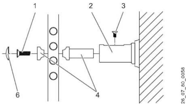 AEG BHG 750C - Montáz na stenu - 2