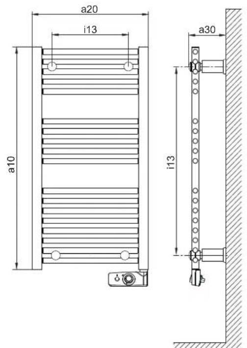 AEG BHG 750C - Afmetingen - 1