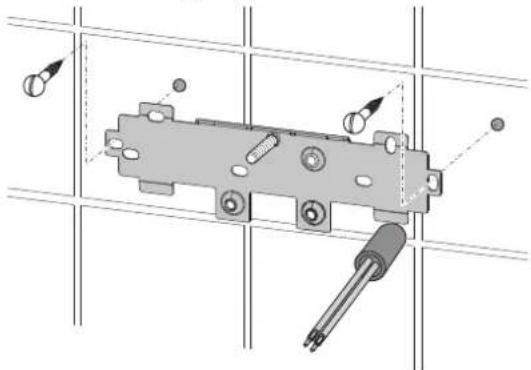 AEG DDLE Basis 11 - Wandaufhängung montieren - 1