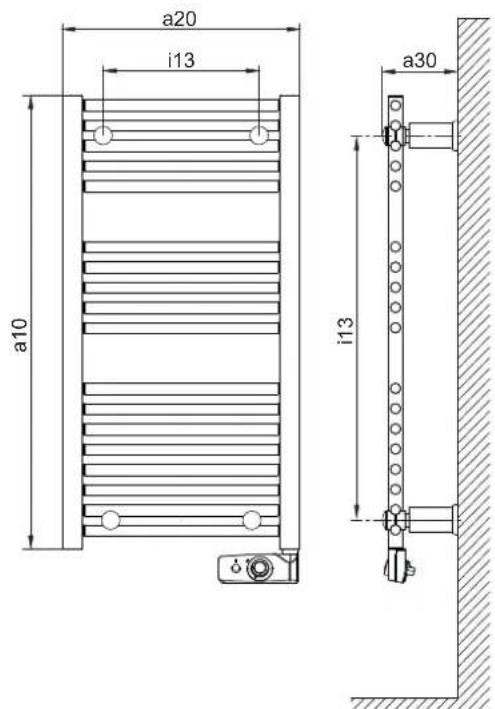 AEG BHG 500W - Afmetingen - 1