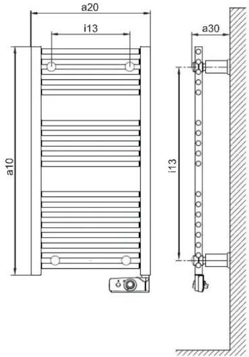 AEG BHG 750W - Wymiary - 1