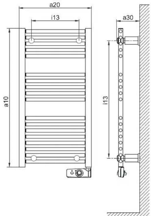 AEG BHG 750W - Afmetingen - 1