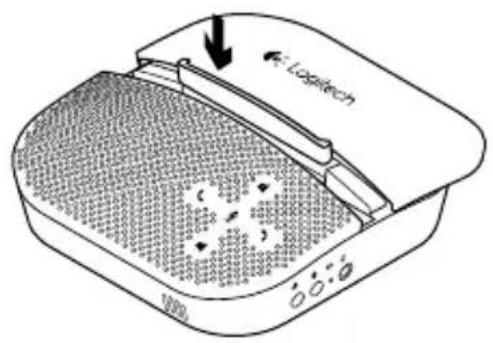 LOGITECH P710E - Elemento adattatore/parte superiore scorrevole - 1