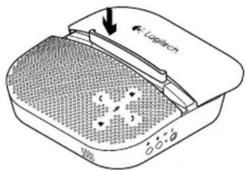 LOGITECH P710E - Tapa deslizante/soporte - 1