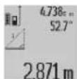 BOSCH GLM 80 Professional - c) Mesure indirecte de distances (voir figure E) - 1