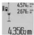 BOSCH GLM 80 Professional - Trvalé mérén / mérén minima/maxima (viz obrázek B) - 1