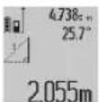 BOSCH GLM 80 Professional - a) Epäsuora korkeusmittaus (katso kuva C) - 1