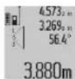 BOSCH GLM 80 Professional - b) Cift dolayli yukseklik olcumü (Bakiniz: Resim D) - 1