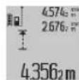 BOSCH GLM 80 Professional - Surekli olçüm/Minimum/Maksimum olçümü (Bakınüz: Resim B) - 1