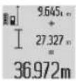 BOSCH GLM 80 Professional - Addizione dei valori di misurazione - 1