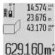 BOSCH GLM 80 Professional - Misurazione di superfici di pareti (vedere Fig. F) - 2