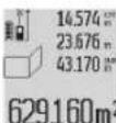 BOSCH GLM 80 Professional - Vagarealmåling (se billede F) - 2