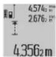 BOSCH GLM 80 Professional - Mesure continue / mesure minimum/maximum (voir figure B) - 1