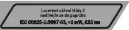 BOSCH GCL 25 Professional - Bezpečnostní upozornění - 3