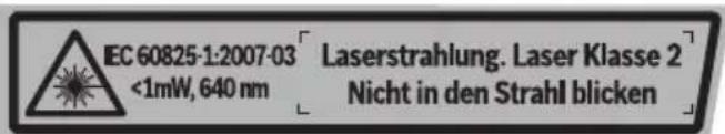 BOSCH PLL 2 - Sicherheitshinweise - 2