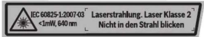 BOSCH PLL 2 - Sikkerhedsinstrukser - 2