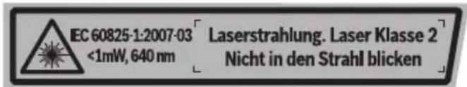 BOSCH PLL 2 (Set) - Sicherheitshinweise - 2