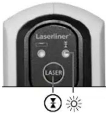 Laserliner 081.114A - Opcional: Trabajar con el receptor láser RX - 1