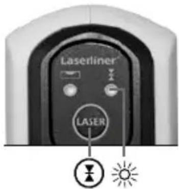 Laserliner 081.114A - Mode récepteur manuel En option : Fonctionnement avec le récepteur de laser RX - 1