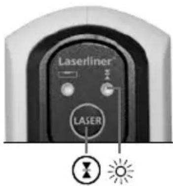 Laserliner 081.114A - Ekstraudstyr: Arbejdet med lasermodtageren RX - 2