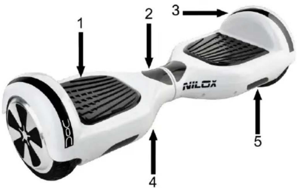 NILOX DOC 6.5 - DOC BALANCE SCOOTER:DESCRIZIONE - 1