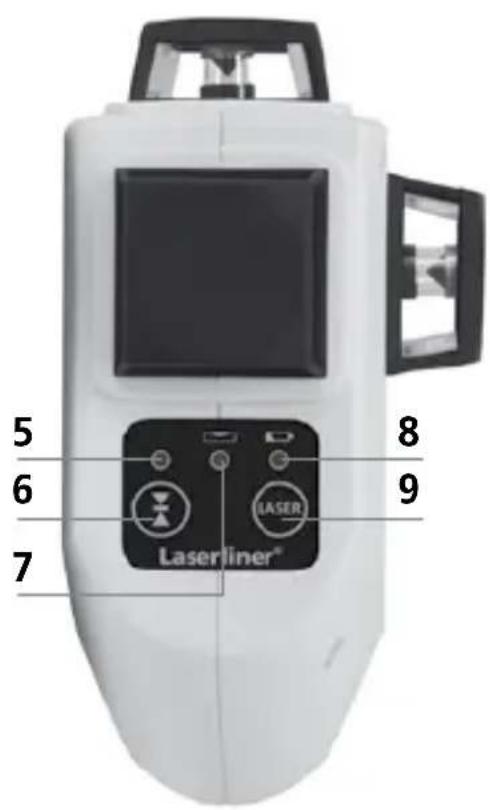 Laserliner AutoLineLaser 3D Set 300 - Applicazione dellepile - 3
