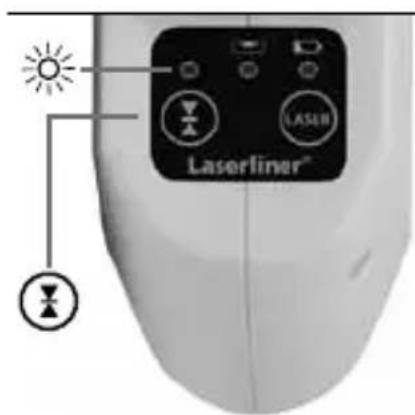 Laserliner AutoLineLaser 3D Set 300 - Pexim puchoro npneMa Onzra: Pa6ota c na3ephbIM npneMHNKOM RX - 1
