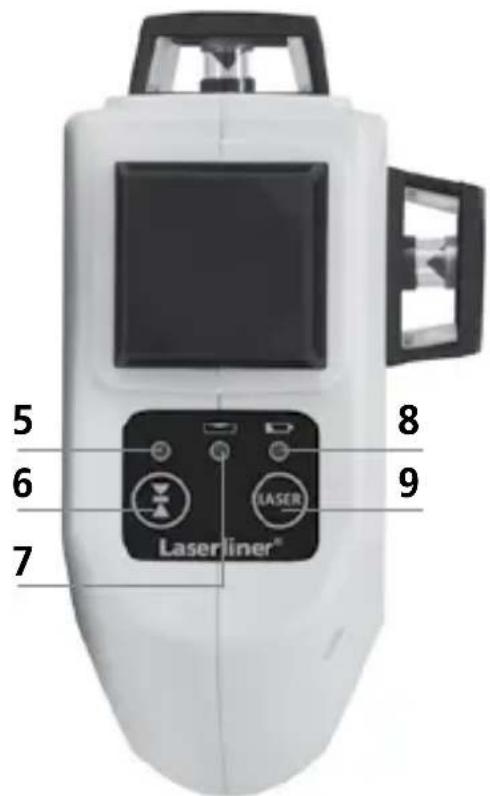 Laserliner AutoLineLaser 3D Set 300 - ldékite baterija - 3