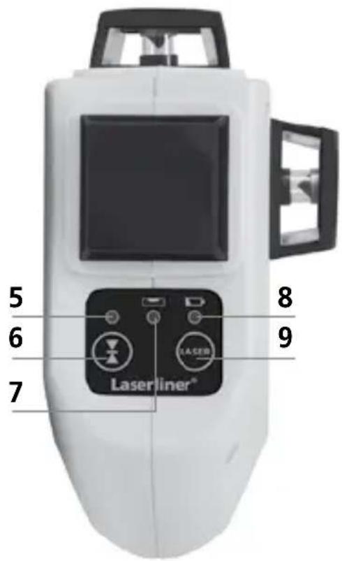 Laserliner AutoLineLaser 3D Set 300 - 1ПoctabянHa 6aTePnN - 3