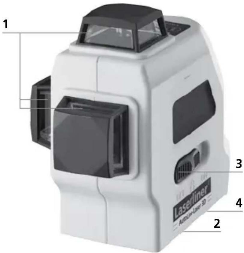 Laserliner AutoLineLaser 3D Set 300 - BcTaHOBuTn aKymyIaTOPn - 2