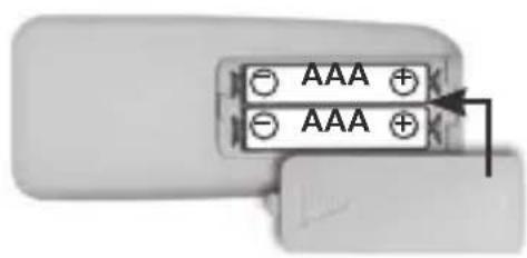 Laserliner Quadrum Green 310 S - Aseta paristot kauko-ohjaimeen. - 1