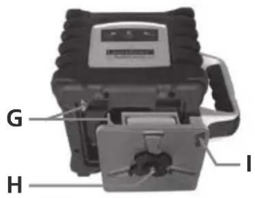 Laserliner Quadrum Green 310 S - Colocacion de las pilas en el mando a distancia - 5