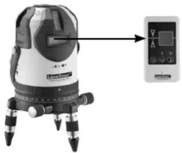 Laserliner PowerCrossLaser 8 S - Optional: Trabalhar como receptor laser RX - 2