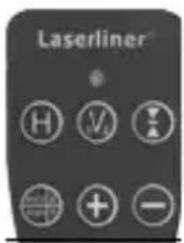 Laserliner PowerCrossLaser 8 S - Regolazione dell'asse Ymino a max. 3^ - 2