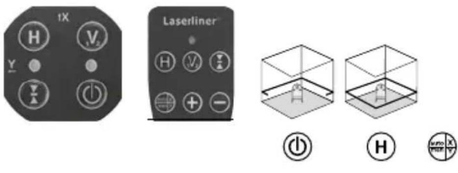 Laserliner PowerCrossLaser 8 S - Régler l'inclinaison >3^ - 1