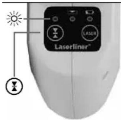 Laserliner AutoLineLaser 3D Plus - Valinnaisesti: Työskentely laservastaanottimella RX - 1