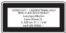 EINHELL TCLD 25 - Laserklasse 2 - 1