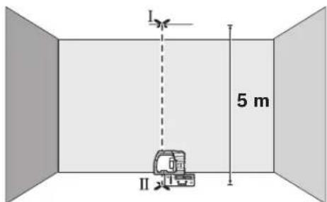 BOSCH GPL 3 - Contrôler la précision du niveaument vertical - 2