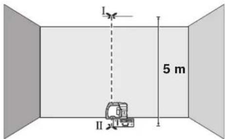 BOSCH GPL 3 - Checking the Vertical Levelling Accuracy - 1