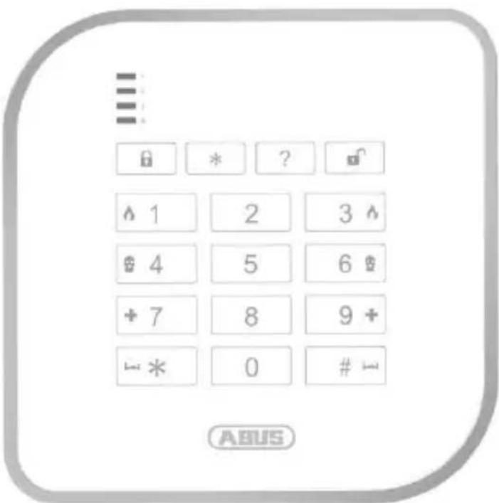 ABUS FUBE50000 - Unidad de mando inalámbrica Secvest - 1